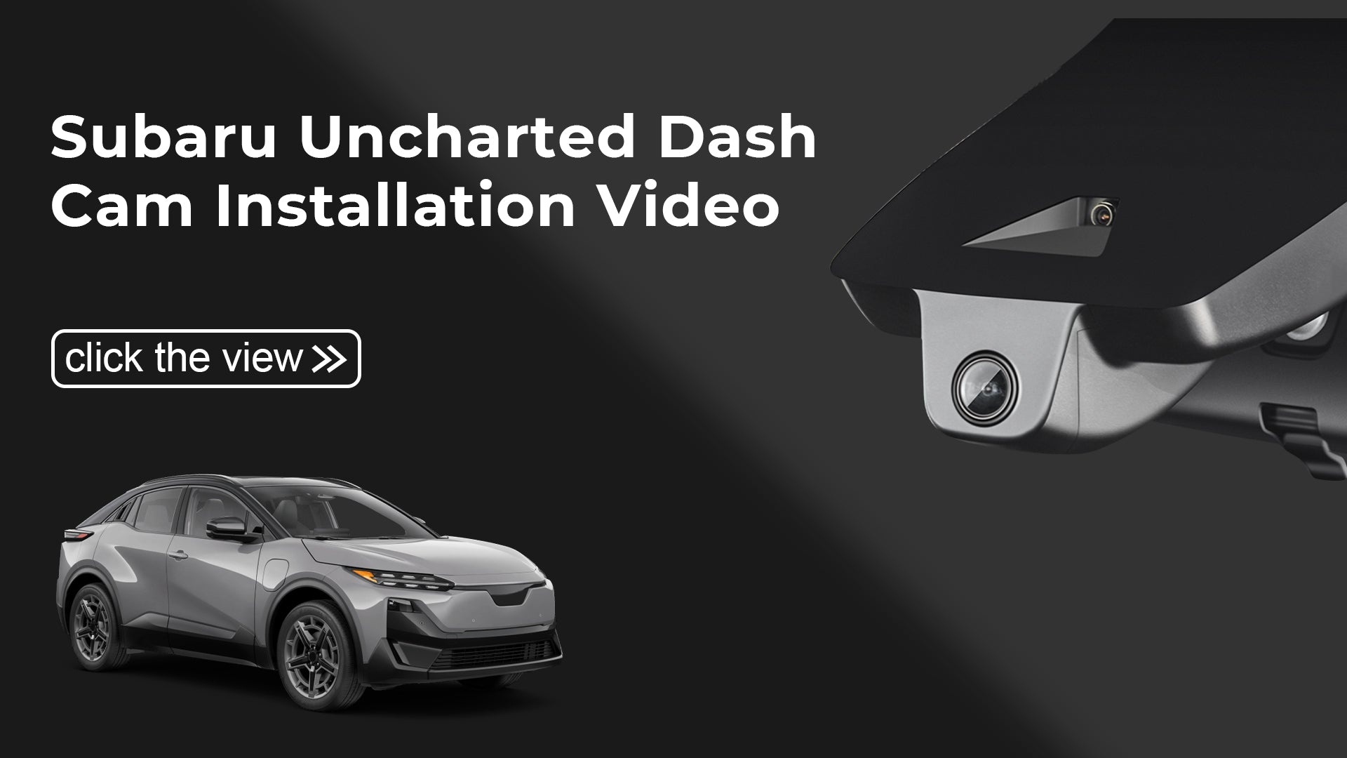 Charger la vidéo : Mangoal 4K Dash Cam Custom Fit for Subaru Uncharted 2026