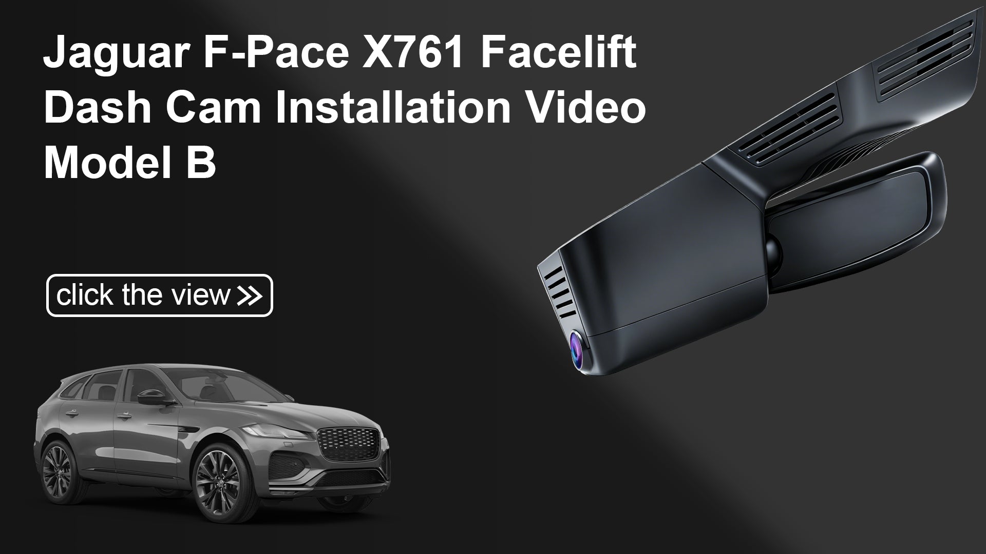 Charger la vidéo : Mangoal Jaguar F-Pace X761 Facelift 2021-2026