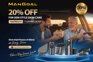 20% OFF Sitewide for OEM style dash am, give dad peace of mind