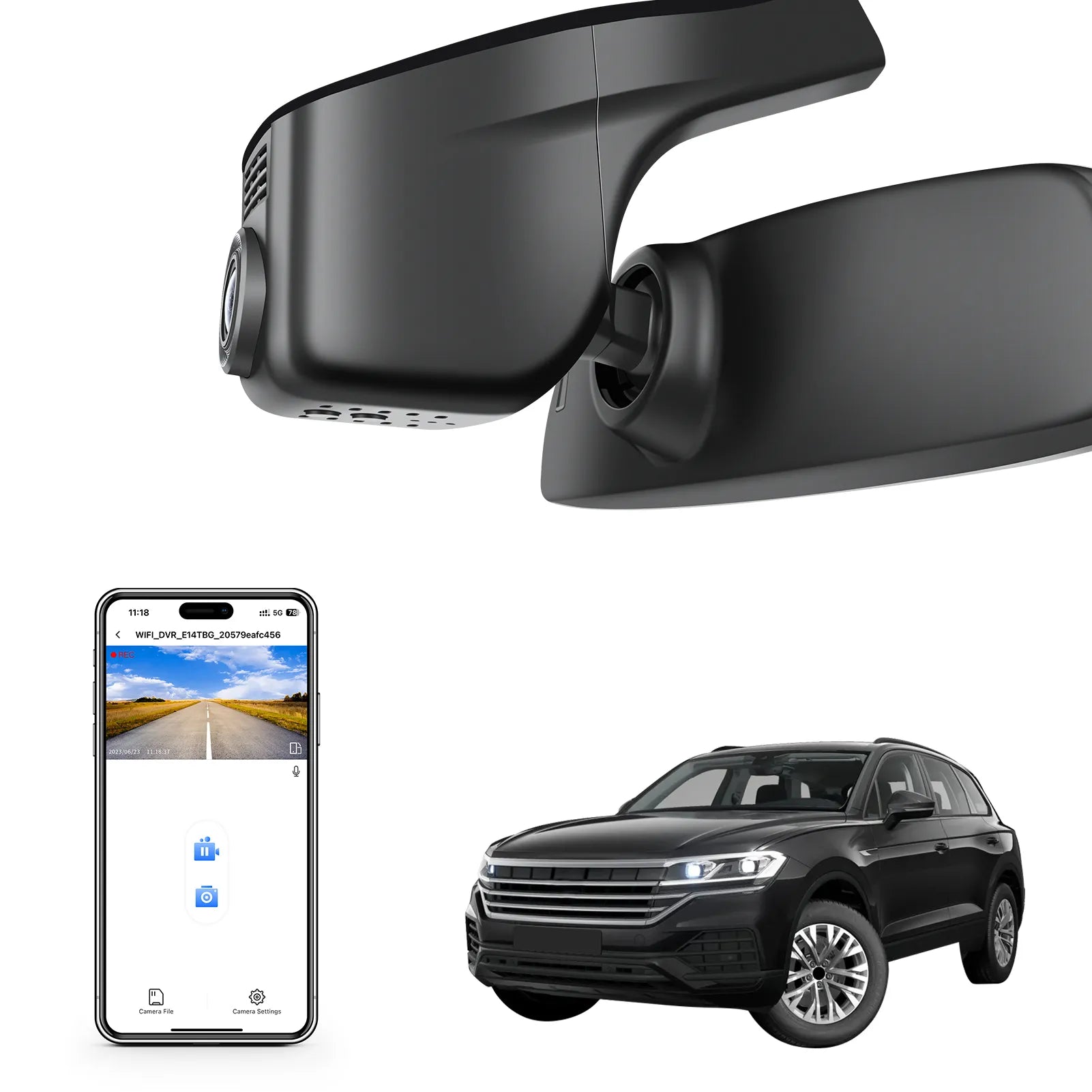 Volkswagen Touareg Black STARVIS 2