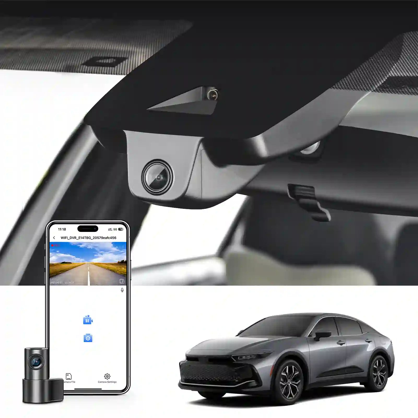 Toyota Crown STARVIS 2 IMX678 4K IMX675 2K HDR