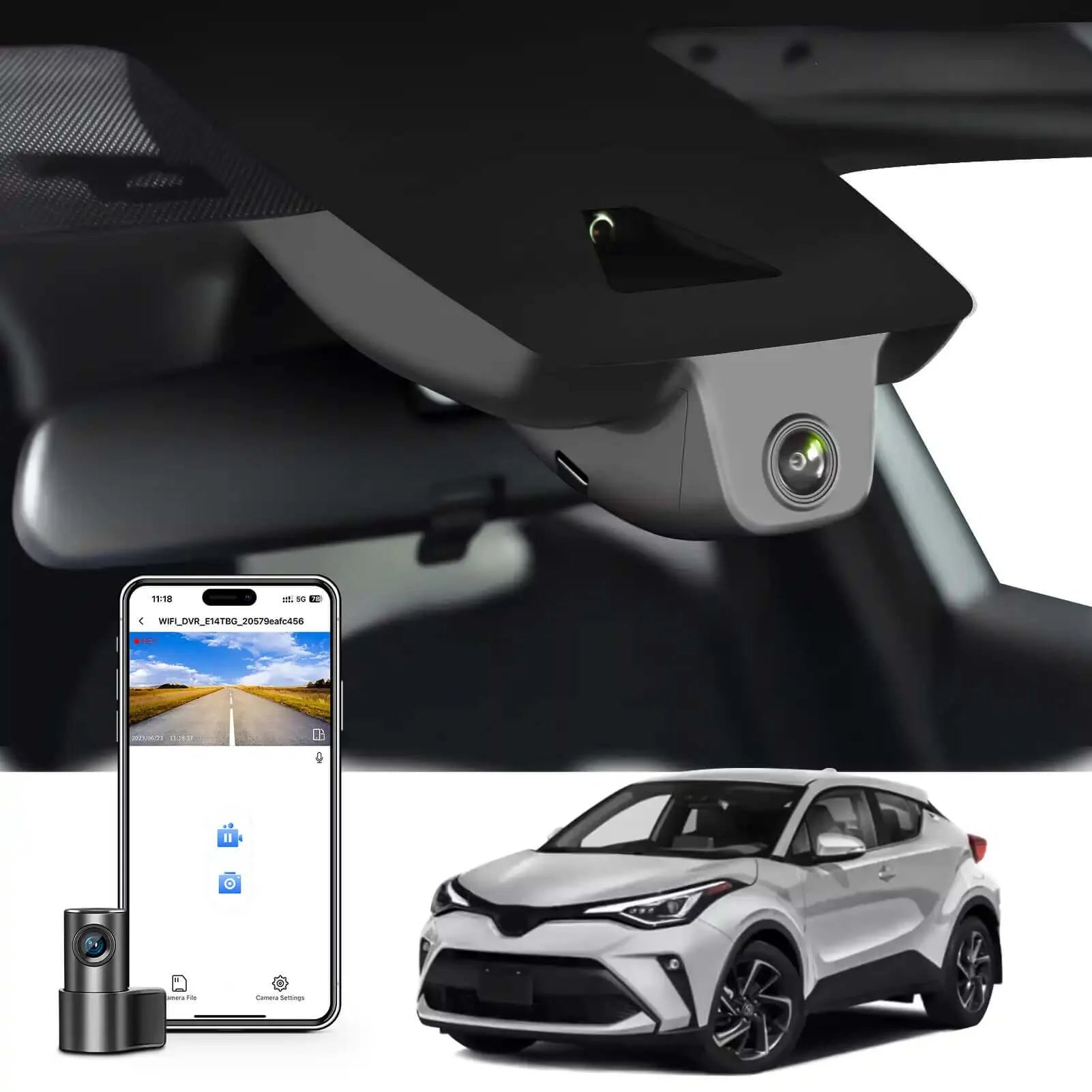 Toyota C-HR STARVIS 2 IMX678 4K IMX675 2K HDR