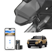 4K Front & 2K Rear 2 Channel HDR Dash Cam, Dual STARVIS 2 IMX678 IMX675, Custom Fit for Toyota Land Cruiser 2024 2025 2026(J250/Gen15), 5GHz WiFi, GPS, 128GB Card