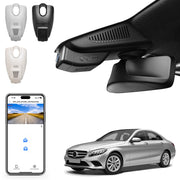 Mangoal Front 4K HDR Dash Cam STARVIS 2 IMX678 for Mercedes-Benz C-Class Gen4 W/S/C/A 205 2015-2021(Model A Black), C200 C250 C300 etc
