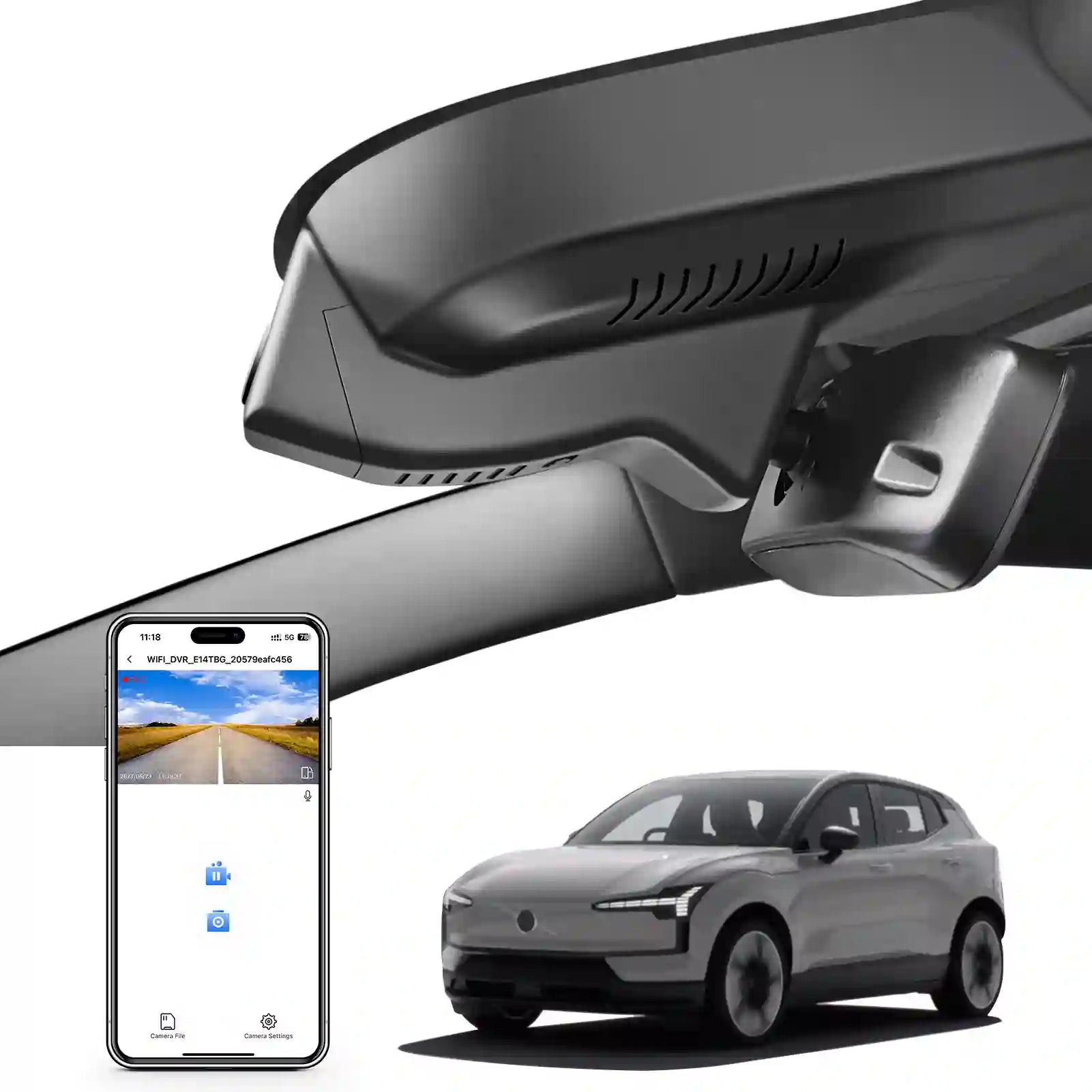 best dashcam 2022 volvo EX30 