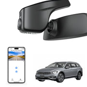 Mangoal Front 4K HDR Dash Cam STARVIS 2 IMX678 for Volkswagen Passat B8 2015-2024 (Model A Black)
