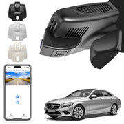 Mangoal Front 4K HDR Dash Cam STARVIS 2 IMX678 for Mercedes-Benz C-Class Gen4 W/S/C/A 205 2015-2021(Model C Black), C200 C250 C300 etc