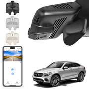Mangoal Front 4K HDR Dash Cam STARVIS 2 IMX678 for Mercedes-Benz GLC Gen1 X253/C253 2016-2020(Model B Black)