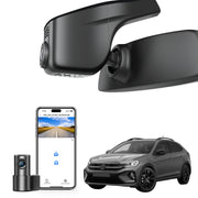 Mangoal 4K Front & 2K Rear 2 Channel HDR Dash Cam, Dual STARVIS 2 IMX678 IMX675, Custom Fit for VolksWagen Taigo 2022-2025 (Model A Black)