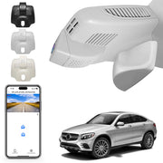 Mangoal Front 4K HDR Dash Cam STARVIS 2 IMX678 for Mercedes-Benz GLC Gen1 X253/C253 2016-2020(Model C Gray)