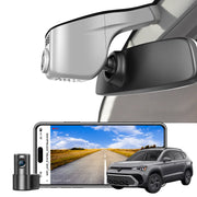 Mangoal 4K Front & 2K Rear 2 Channel HDR Dash Cam, Dual STARVIS 2 IMX678 IMX675, Custom Fit for Volkswagen Taos 2022-2025 S SE SEL(Model A Gray)