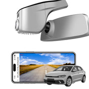 Mangoal Front 4K HDR Dash Cam STARVIS 2 IMX678, Custom Fit  for VolksWagen Polo 2018-2024(Model A Gray)