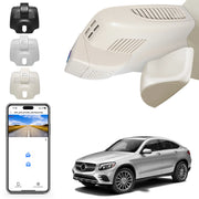 Mangoal 4K Front & 2K Rear 2 Channel HDR Dash Cam, Dual STARVIS 2 IMX678 IMX675 for Mercedes-Benz GLC Gen1 X253/C253 2016-2020(Model C Beige)