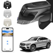 Mangoal Front 4K HDR Dash Cam STARVIS 2 IMX678 for Mercedes-Benz GLC Gen1 X253/C253 2016-2020(Model C Black)