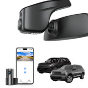 Mangoal Front 4K & Rear 2K HDR Dash Cam, Dual STARVIS 2 IMX678 IMX675, for Volkswagen Atlas 2018-2026 & Atlas Cross Sport 2020-2026 (Model A Black)