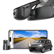 Mangoal 4K Front & 2K Rear 2 Channel HDR Dash Cam, Dual STARVIS 2 IMX678 IMX675, Custom Fit for Volkswagen up! (Model A)
