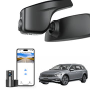Mangoal Front 4K & Rear 2K HDR Dash Cam, Dual STARVIS 2 IMX678 IMX675, for Volkswagen Passat B8 2015-2024 (Model A Black)