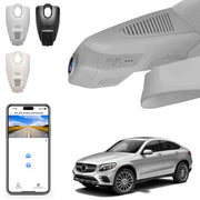 Mangoal 4K Dash Cam for Mercedes-Benz GLC Gen1 X253/C253 2016-2020 (Model A Gray)