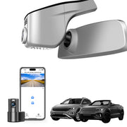 Mangoal Front 4K & Rear 1080p Dash Cam for Volkswagen T-ROC & T-ROC Cabrio 2018-2025 (Model A Gray)