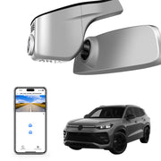 Mangoal Front 4K HDR Dash Cam STARVIS 2 IMX678, Custom Fit for Volkswagen Tayron 2019-2025(Model A Gray)