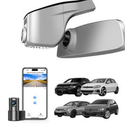 Mangoal Front 4K & Rear 2K HDR Dash Cam, Dual STARVIS 2 IMX678 IMX675, for Volkswagen Golf & Golf GTI & Golf R MK 7/7.5/8 2015-2025 (Model A Gray)