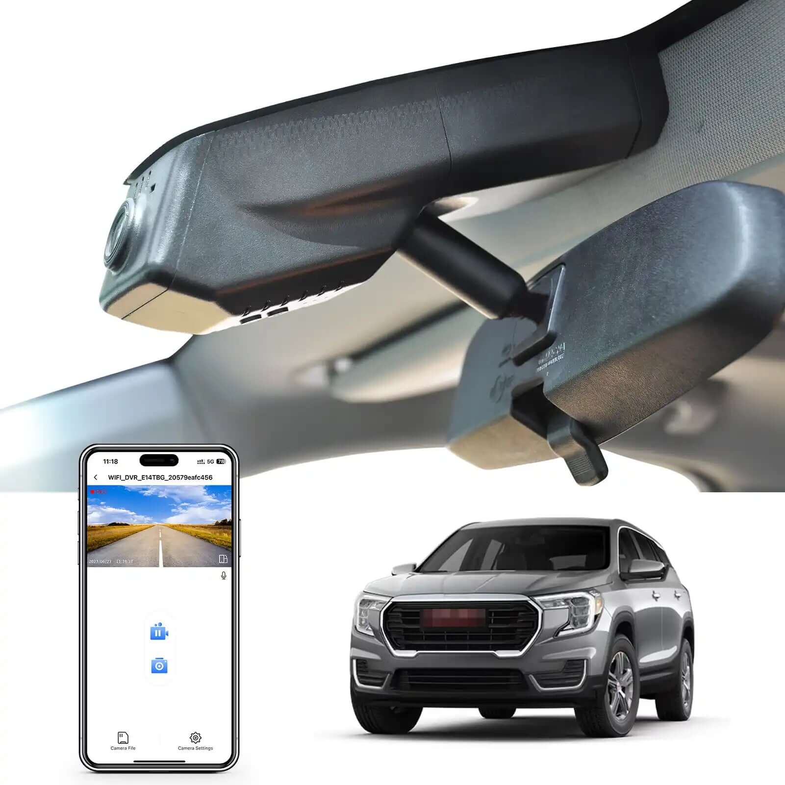 GMC Terrain dash cam