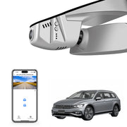 Mangoal Front 4K HDR Dash Cam STARVIS 2 IMX678, Custom Fit for Volkswagen Passat B8 2015-2024 (Model B Gray)