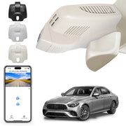 Mangoal Front 4K HDR Dash Cam STARVIS 2 IMX678 for Mercedes-Benz E-Class W213 Gen5 E-Class 2017-2023 & E53 E63 AMG 2018-2024(Model B Beige)