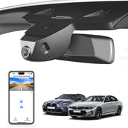 Mangoal Front 4K HDR Dash Cam STARVIS 2 IMX678 for BMW 3-Series Gen7 G20 G21 G28 2020-2026 Select 2019 M3 G80 G81(Model D)