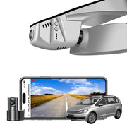 Mangoal 4K Front & 2K Rear 2 Channel HDR Dash Cam, Dual STARVIS 2 IMX678 IMX675, Custom Fit for Volkswagen Touran 2016-2022 2024 (Model B Gray)