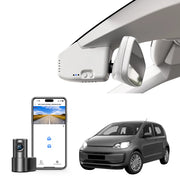 Mangoal Front 4K & Rear 1080p Dash Cam for Volkswagen up! & e-up! Take up! Move up! High up! (Model B Gray)