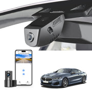 Mangoal Front 4K & Rear 2K HDR Dash Cam, Dual STARVIS 2 IMX678 IMX675, for BMW 8 Series Gen2 G14 G15 G16 2020-2026(Model B)
