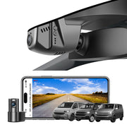 Mangoal Front 4K & Rear 2K HDR Dash Cam, Dual STARVIS 2 IMX678 IMX675,  for Volkswagen Transporter T6 T6.1 Multivan & California & Caravelle (Model B Black)