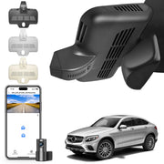 Mangoal Front 4K and Rear 1080P Dash Cam for Mercedes-Benz GLC Gen1 X253/C253 (Model D Black)