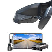 Mangoal Front 4K & Rear 2K HDR Dash Cam, Dual STARVIS 2 IMX678 IMX675, for Ford Mustang S550 2022 2023(Model A)