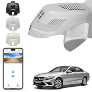 Mangoal Front 4K HDR Dash Cam STARVIS 2 IMX678 for Mercedes-Benz C-Class Gen4 W/S/C/A 205 2015-2021(Model C Gray), C200 C250 C300 etc
