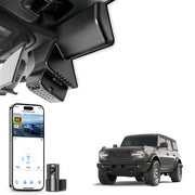 Mangoal Front 4K & Rear 2K HDR Dash Cam, Dual STARVIS 2, for Ford Bronco 2025 2026(Model B)