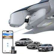 Audi model A dash camera dual 