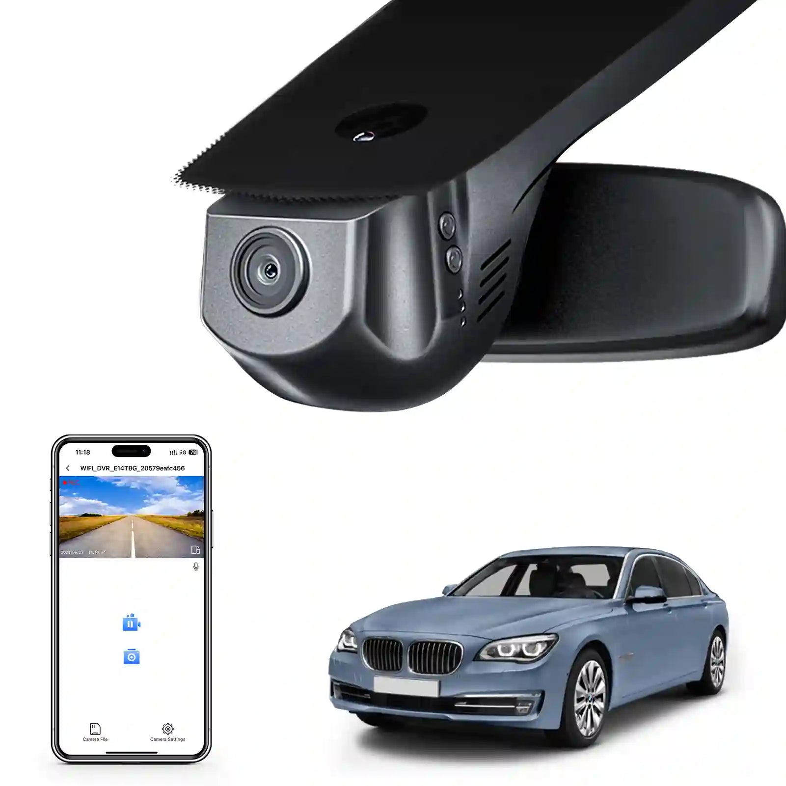 dashcam for bmw 7 series gen5 
