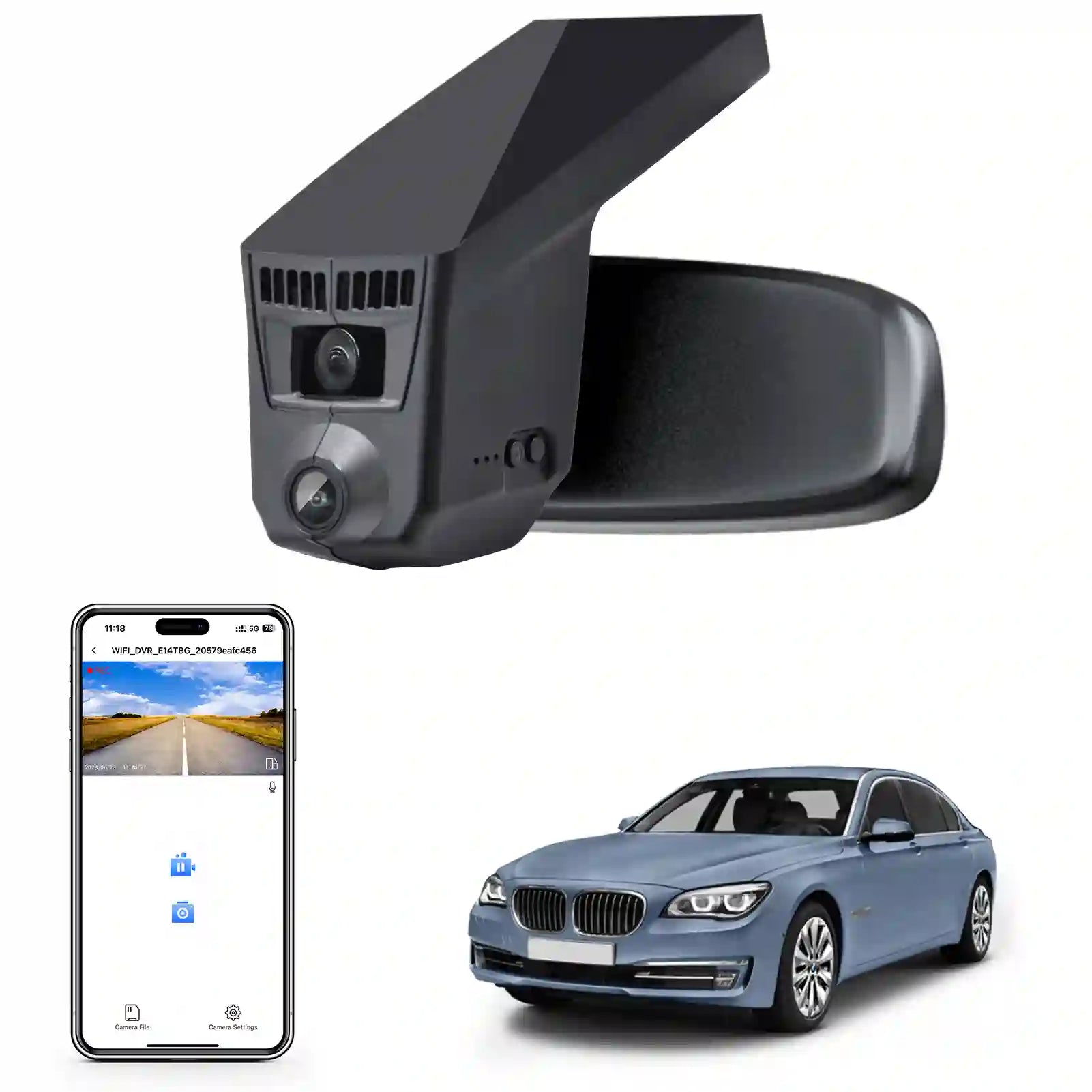 Original dashcam bmw 7 series gen 5 