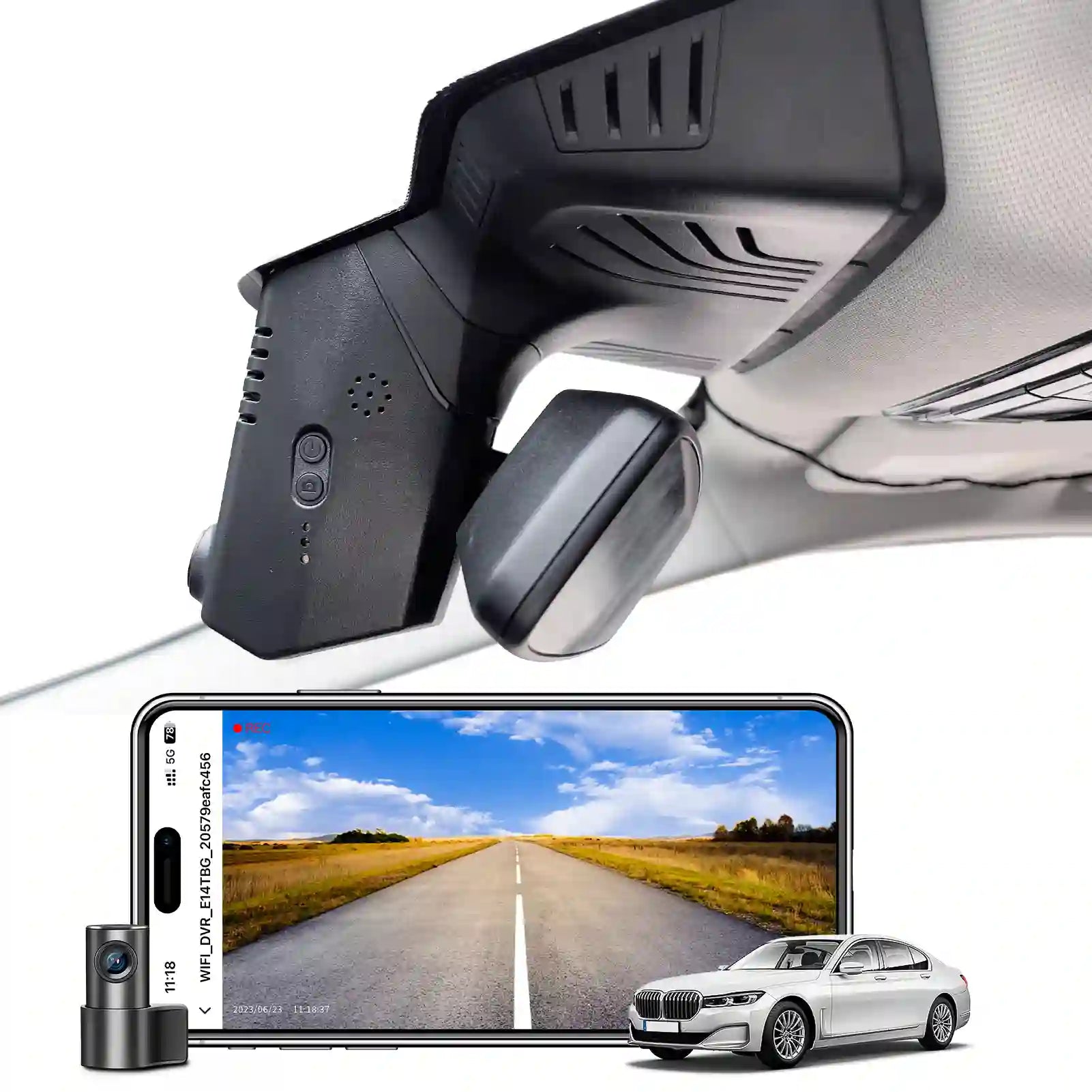 4k dashcam for BMW 7 Series 