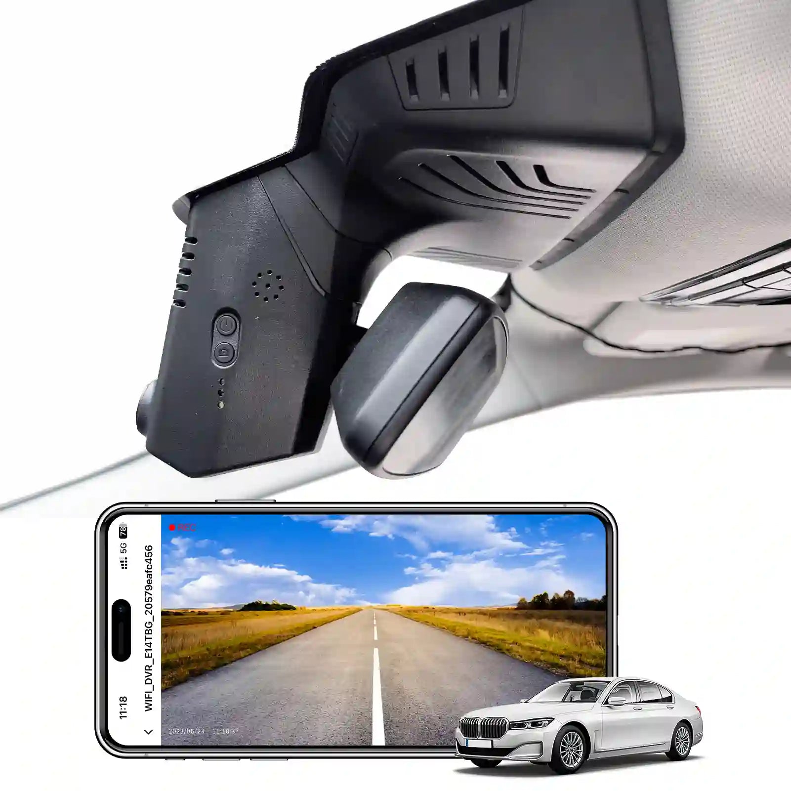 BMW 7 Series gen6 dashcamera 
