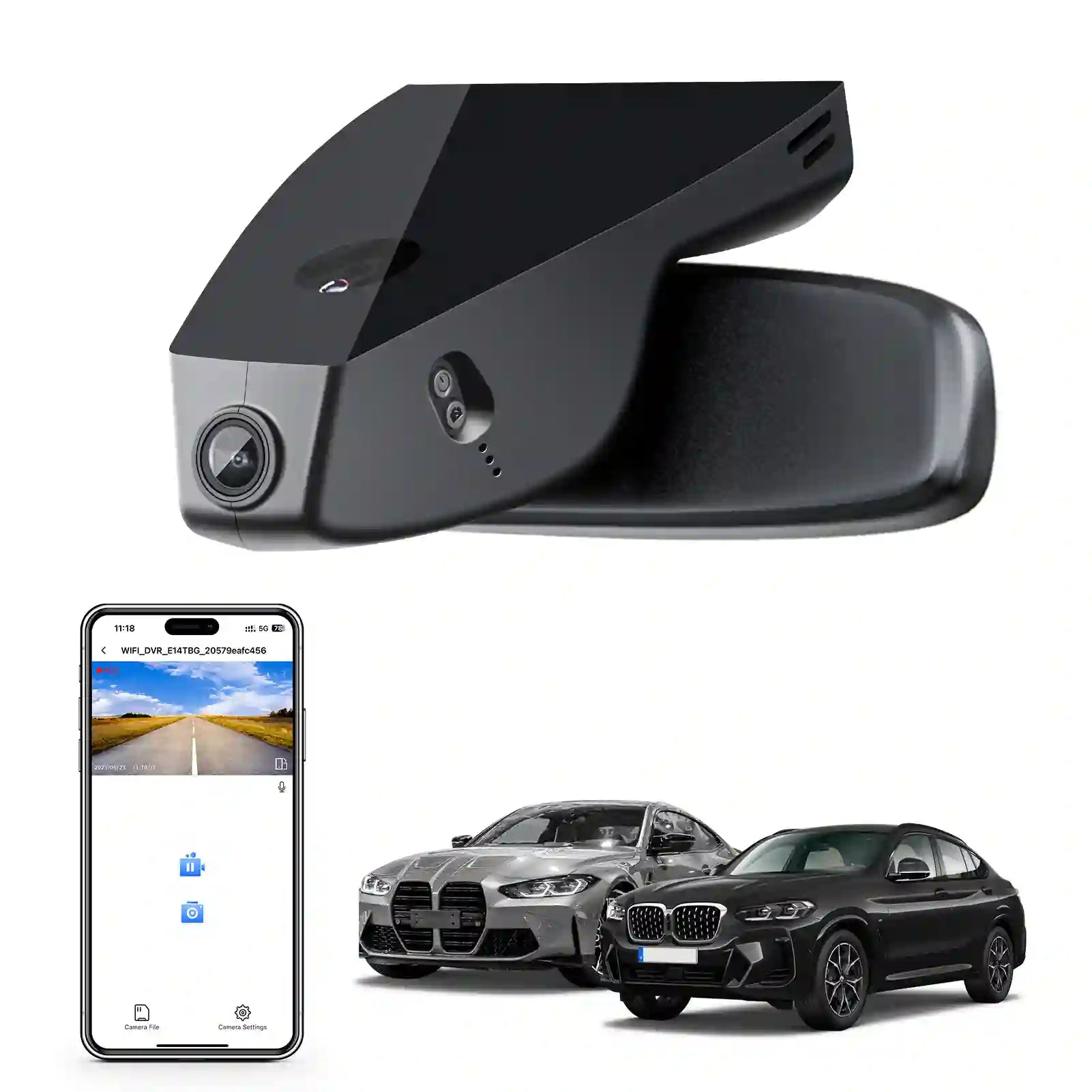bmw dash cam front and rear Gen-2 