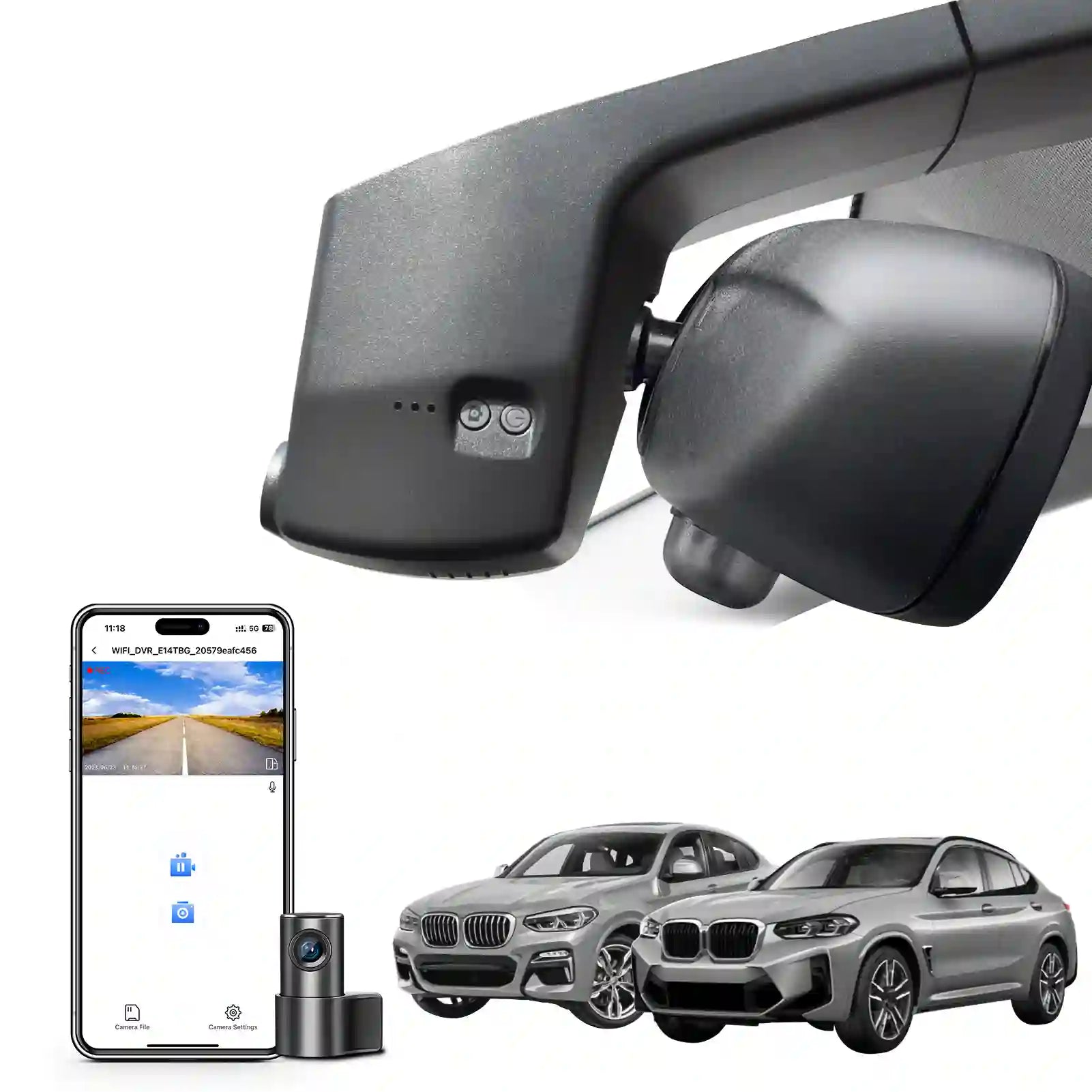 BMW X4 Gen-2 Dual dash camera 