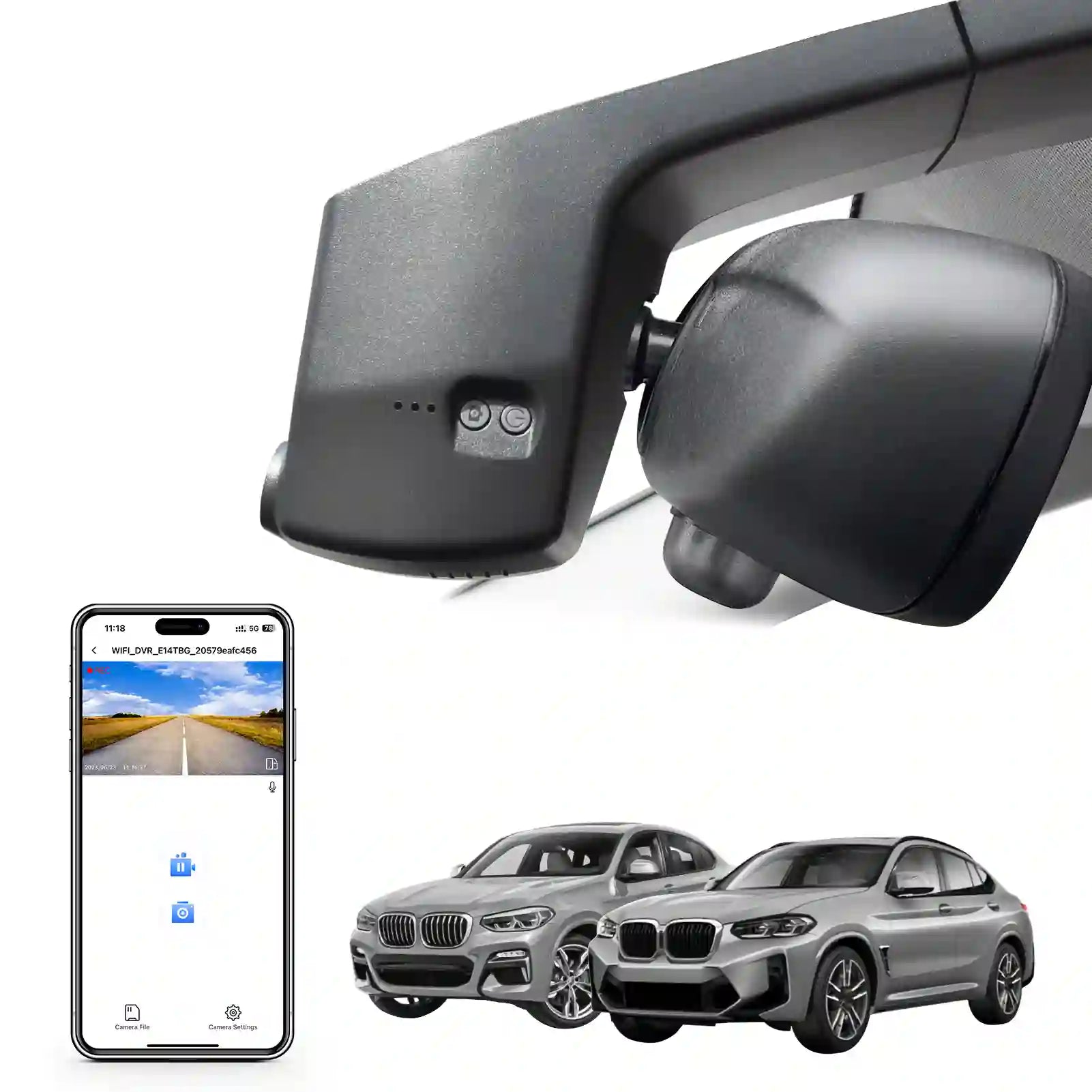 BMW X4 Gen-2 dash camera 