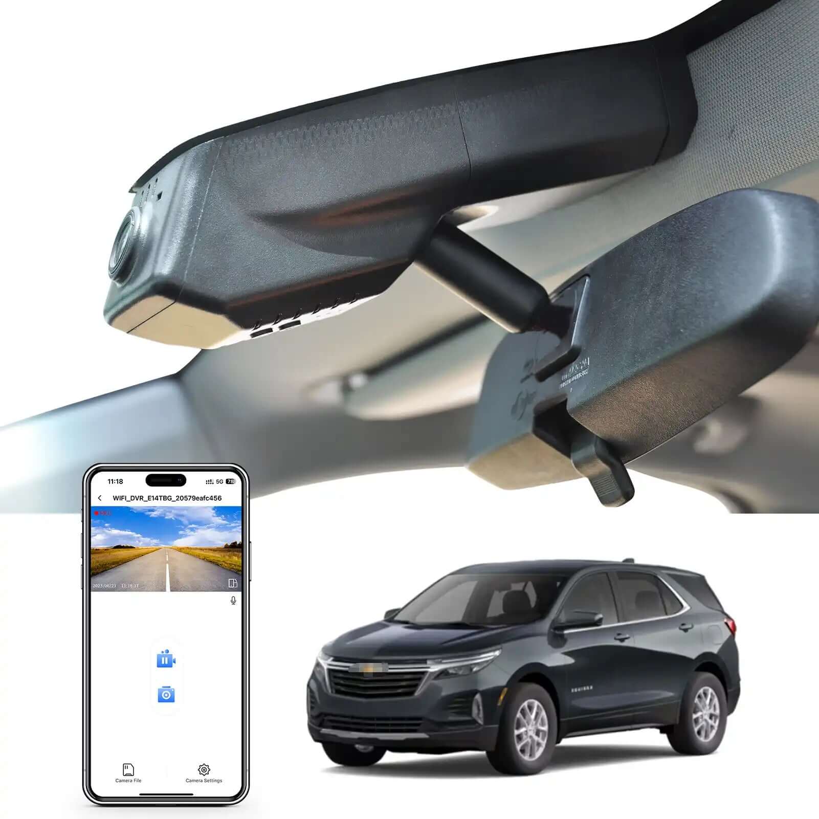 Chevy Equinox dash cam 