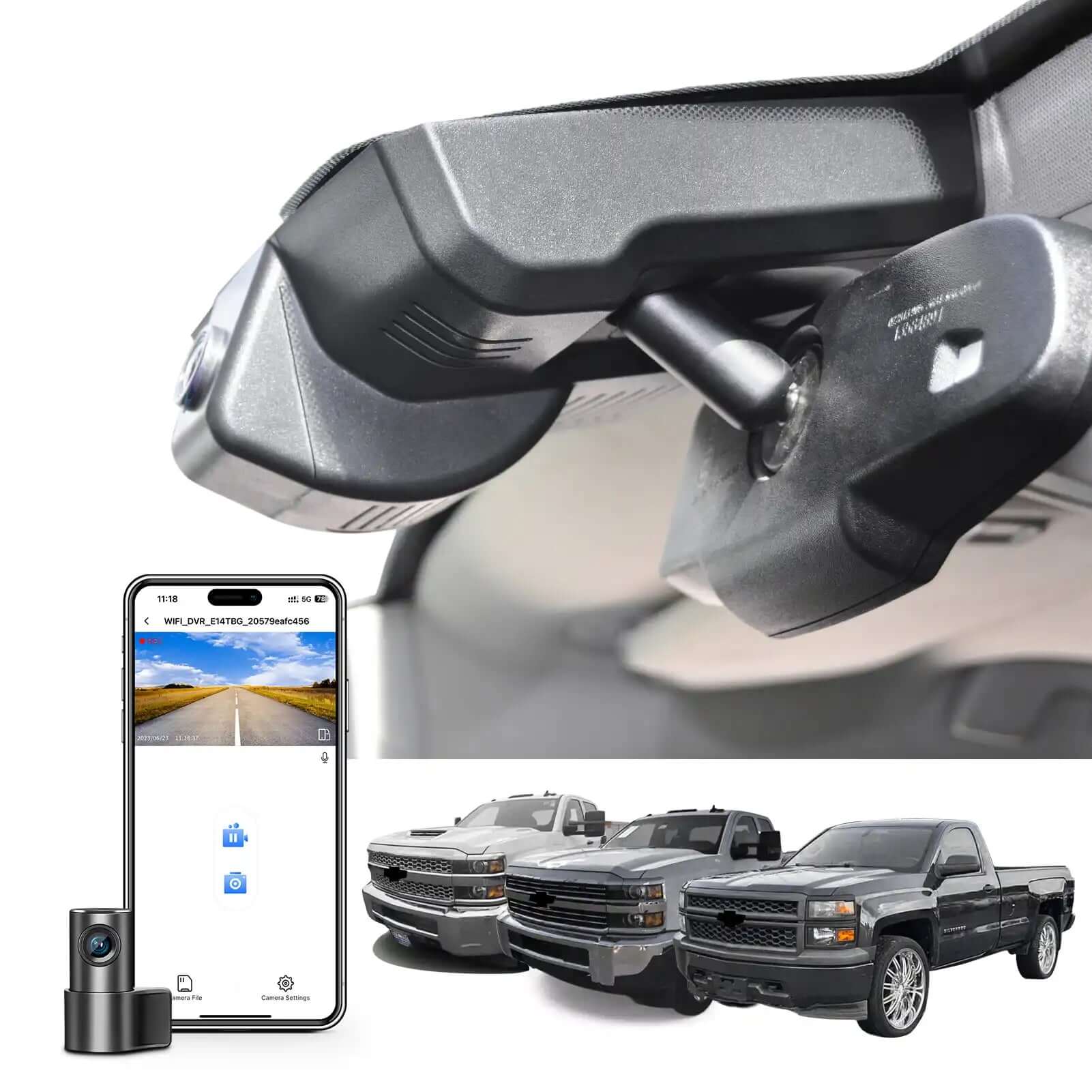 Chevy Silverado dash cam