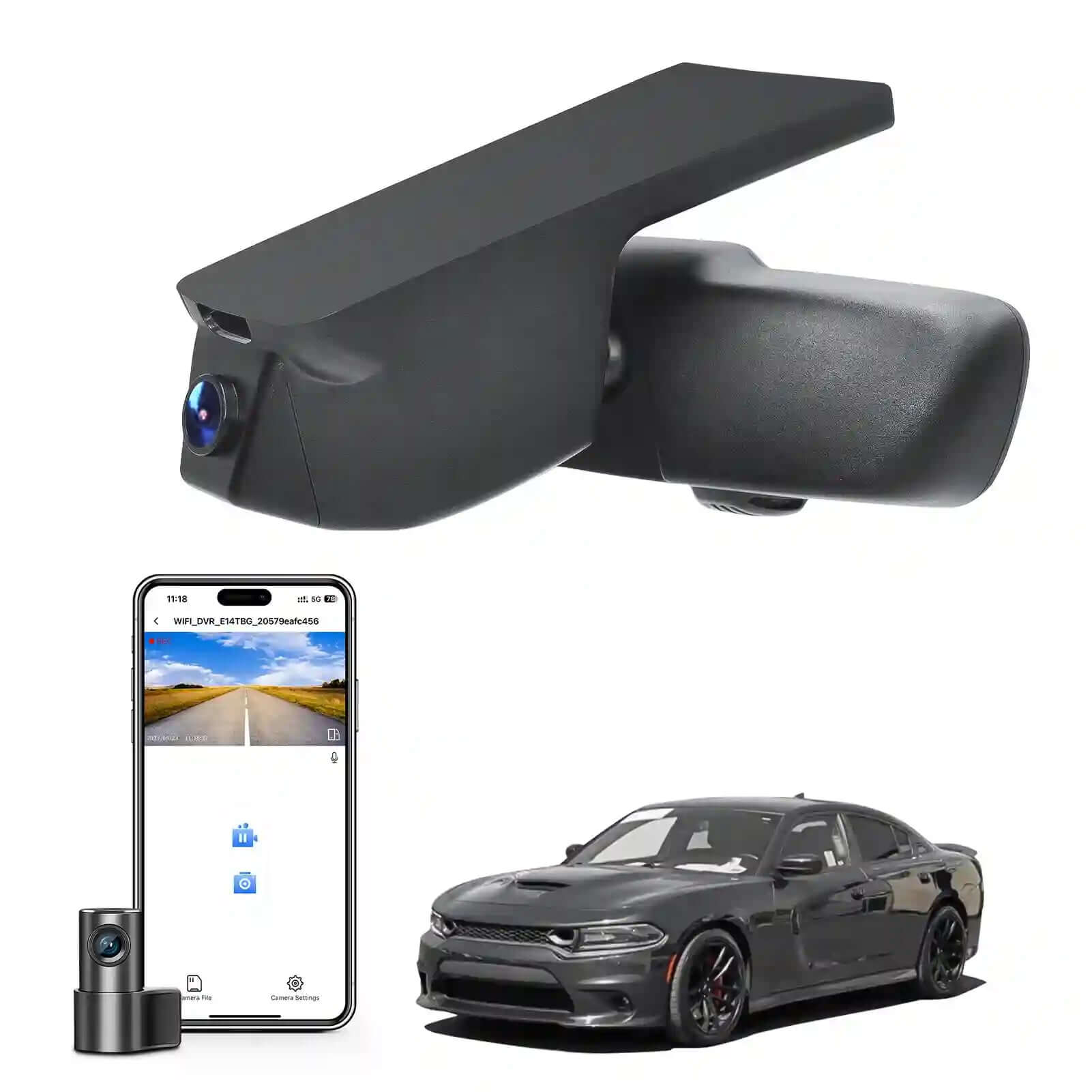 dodge charger best dash cam 