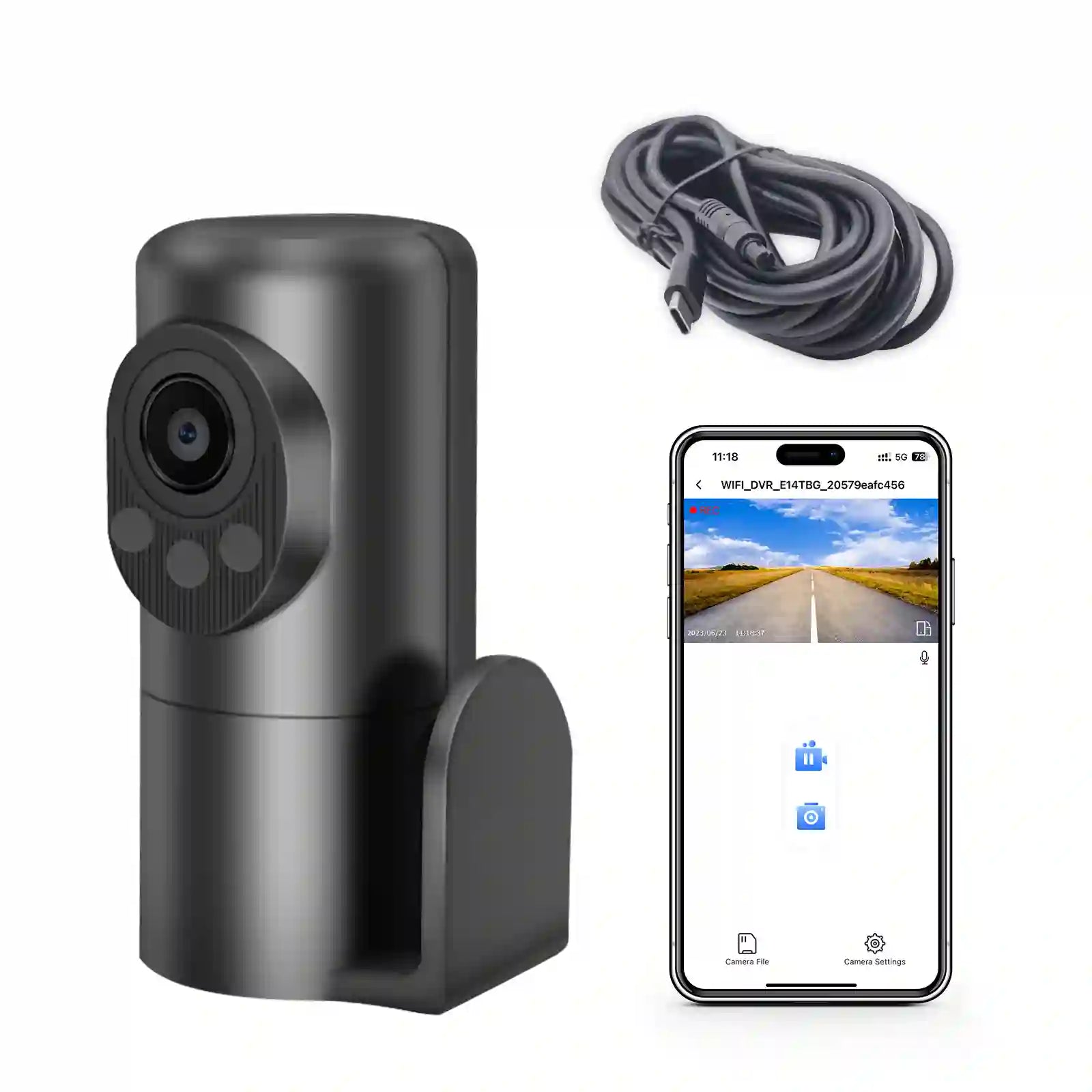 Mangoal Tech 2K Rear Dash Camera | Clear UHD Recording, Easy Install ...