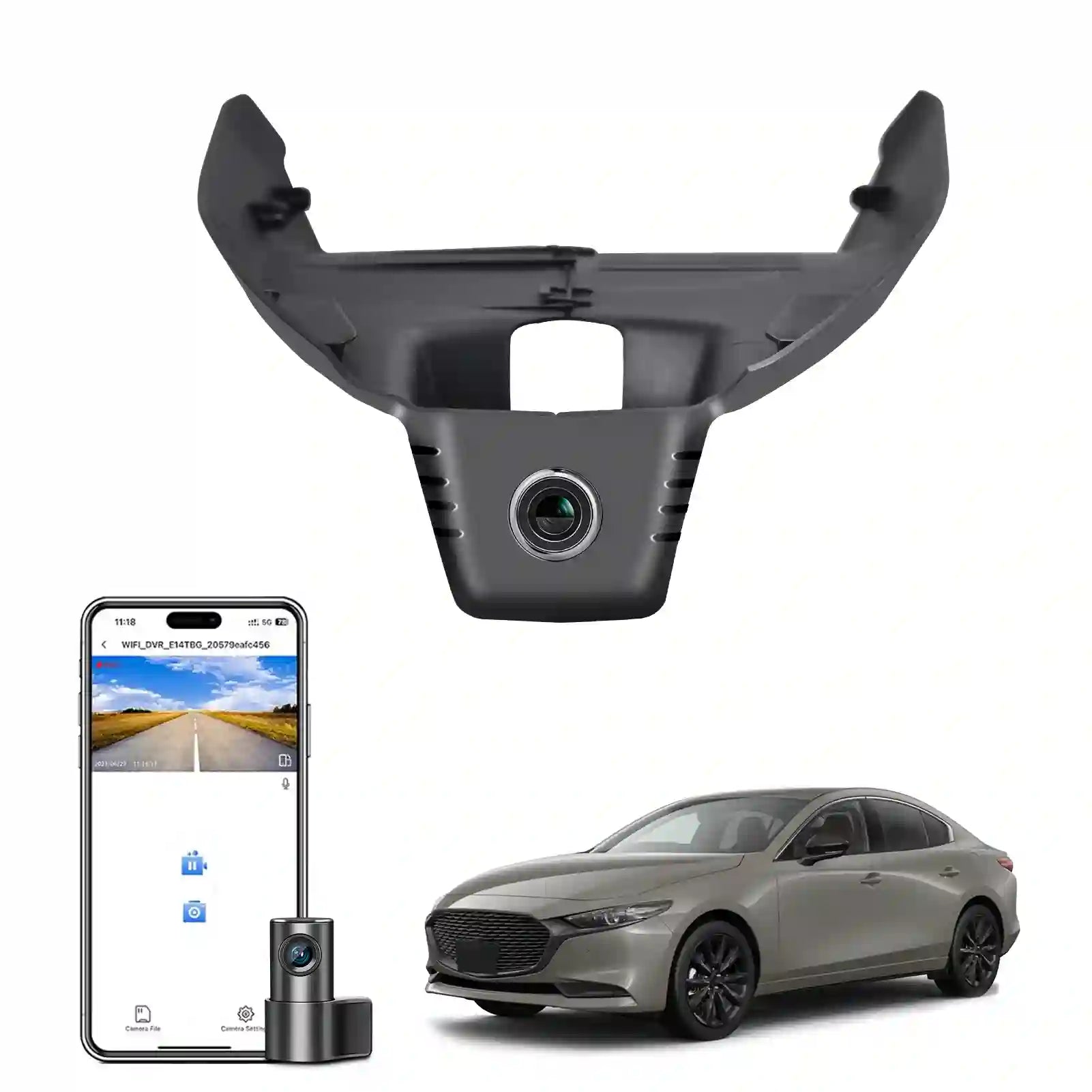 Mazda 3 dual camera installation 
